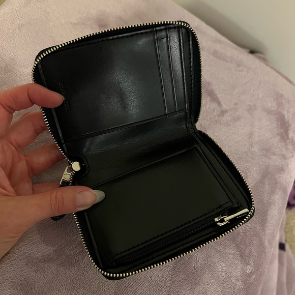 Coach Black and Gray Wallet - Picture 3 of 4